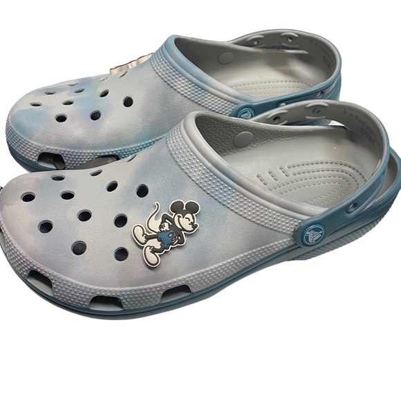 Disney Parks CROCS Disney Mickey Mouse Clogs Size M 8 W 10 - Picture 3 of 4